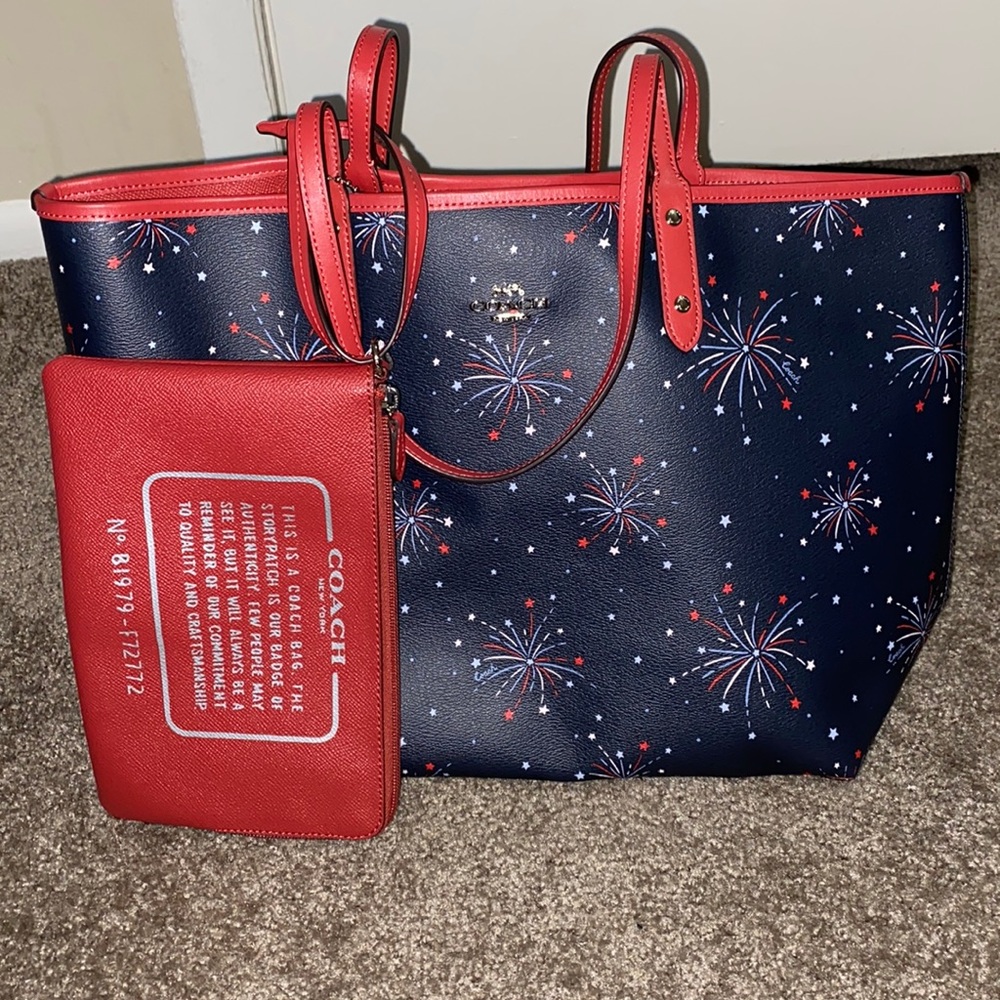 Coach Reversible City Tote